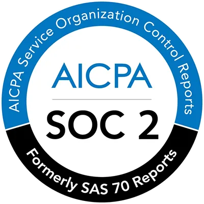 SOC 2 compliance badge